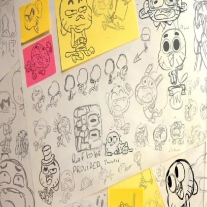 Gumball in art!