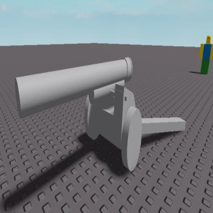 A working cannon!