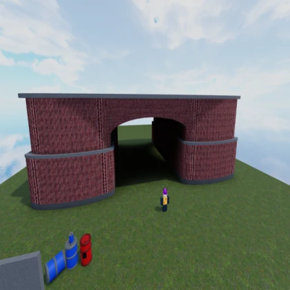 OBBY CURVED PART WITH KILL BRICK