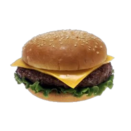 I ate a burger