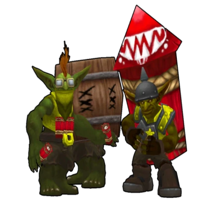Goblin Leader Boss (Drops Boss Weapon)