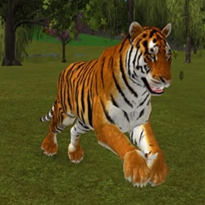 A HUGE realistic Tiger!