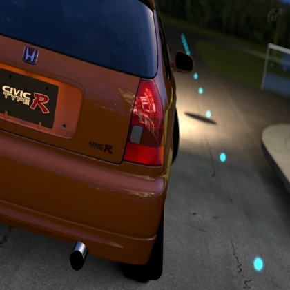 Honda Civic Realistic Car