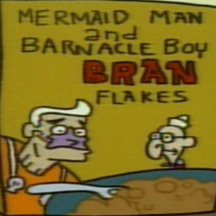 Killer Mermaid man and barnacle boy (SpongeBob)