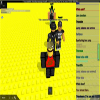 Robux obby