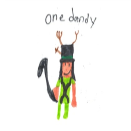 A character from the world of Dandy retro!