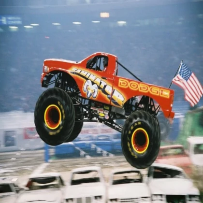 red monster truck