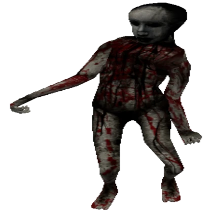 Walking headless npc boy