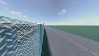 Invisible boundary wall no scripts