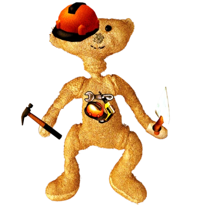 🧸 Teddy Bear Tool Plush Cute Toy Game Prop