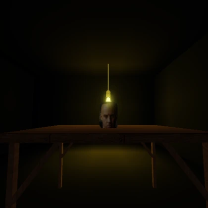 Hanging Light Bulb
