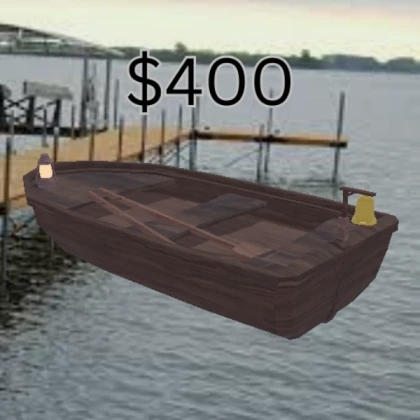 🛥️ Classic Old Roblox Studded Boat Decor RP