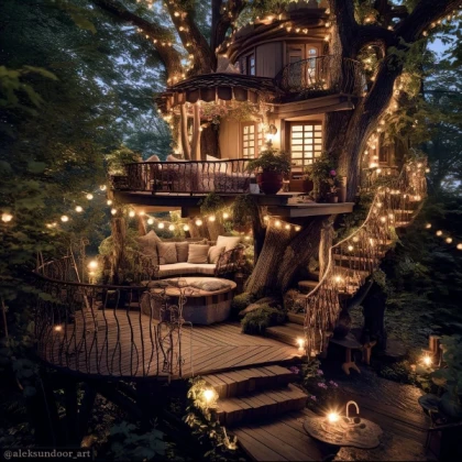 cool tree house
