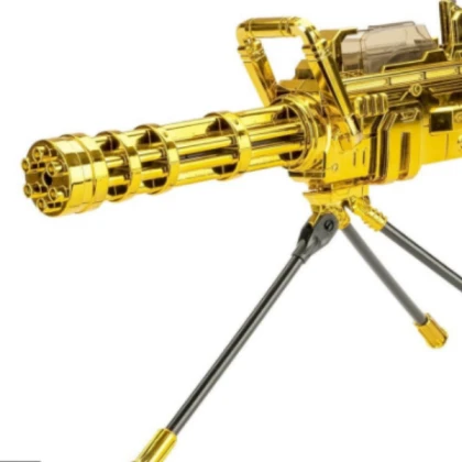 6 Gold Chain Minigun