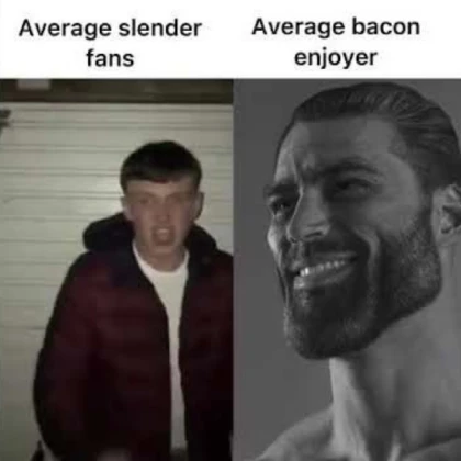BACON'S STATUE | NEVER UNDERESTIMATE BACON HAIRS