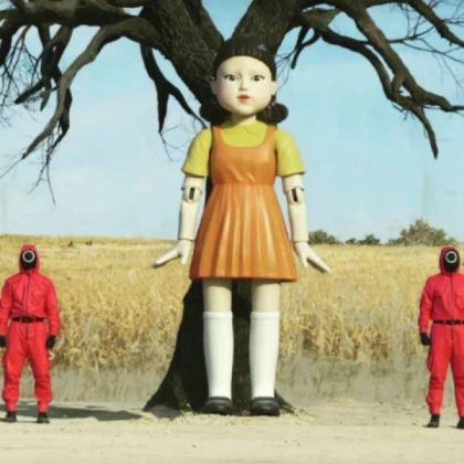 The doll from the squid game