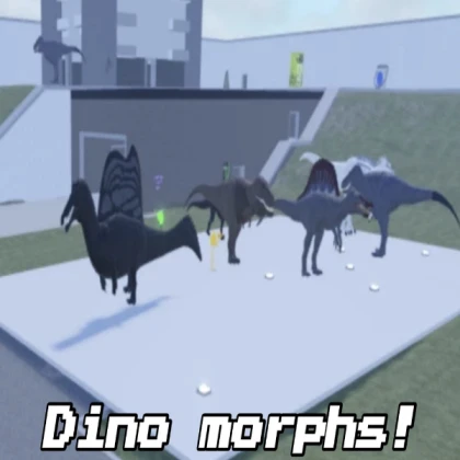 Dinosaur morphs (you can kill things with it)