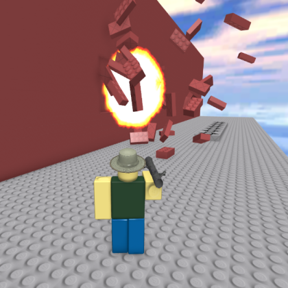 spinning attack brick