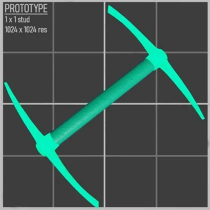 Pickaxe mesh