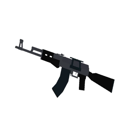 Custom black AK47