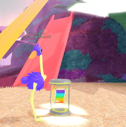 Rainbow carpet!