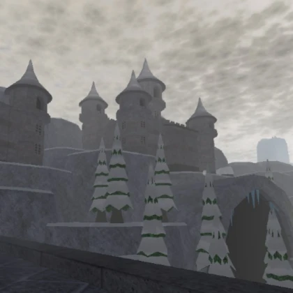 A fortress made of Snow!