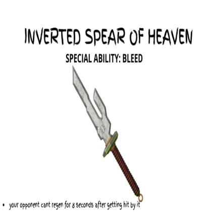 Toji's Inverted Spear Of Heaven
