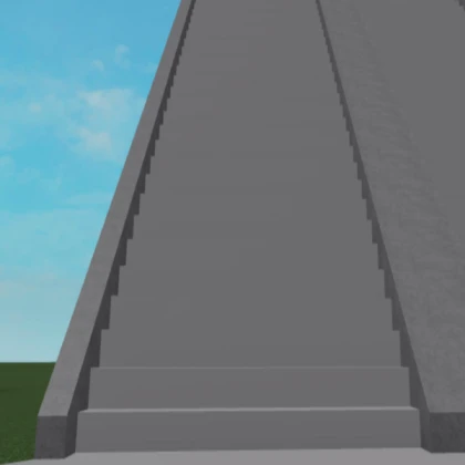 Very Long Gray Stairs
