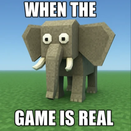 when the game is real elephant