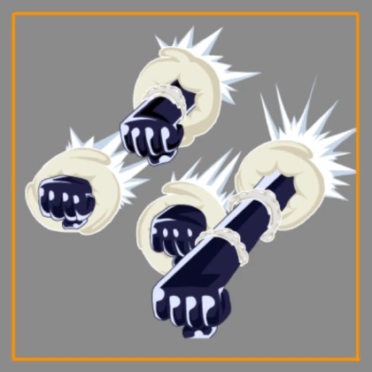 💥 Void Fists Punch Power Gloves Energy Dark
