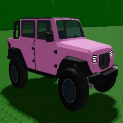 Pink Jeep!