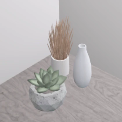 Aesthetic Potted Table Plant