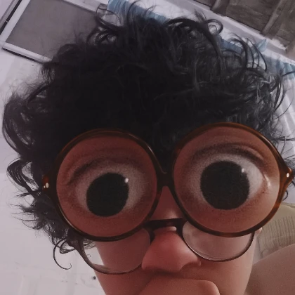 Giant glasses gubby