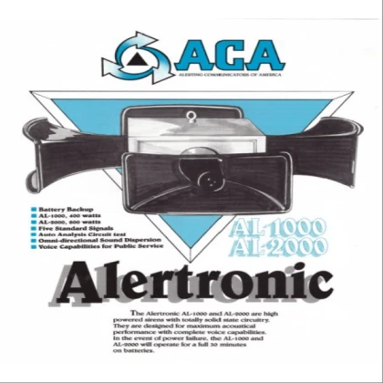 Alerting Communicators: ACA Cyclone 120 Coded