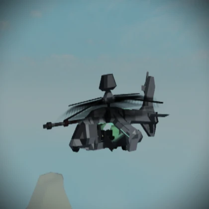 Attack Helicopter Kestrel (UPDATED FOR QUALITY)