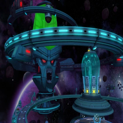Alien Orb Space Ship